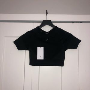 Gymshark black crop